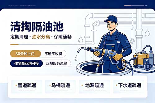 璧山清掏隔油池